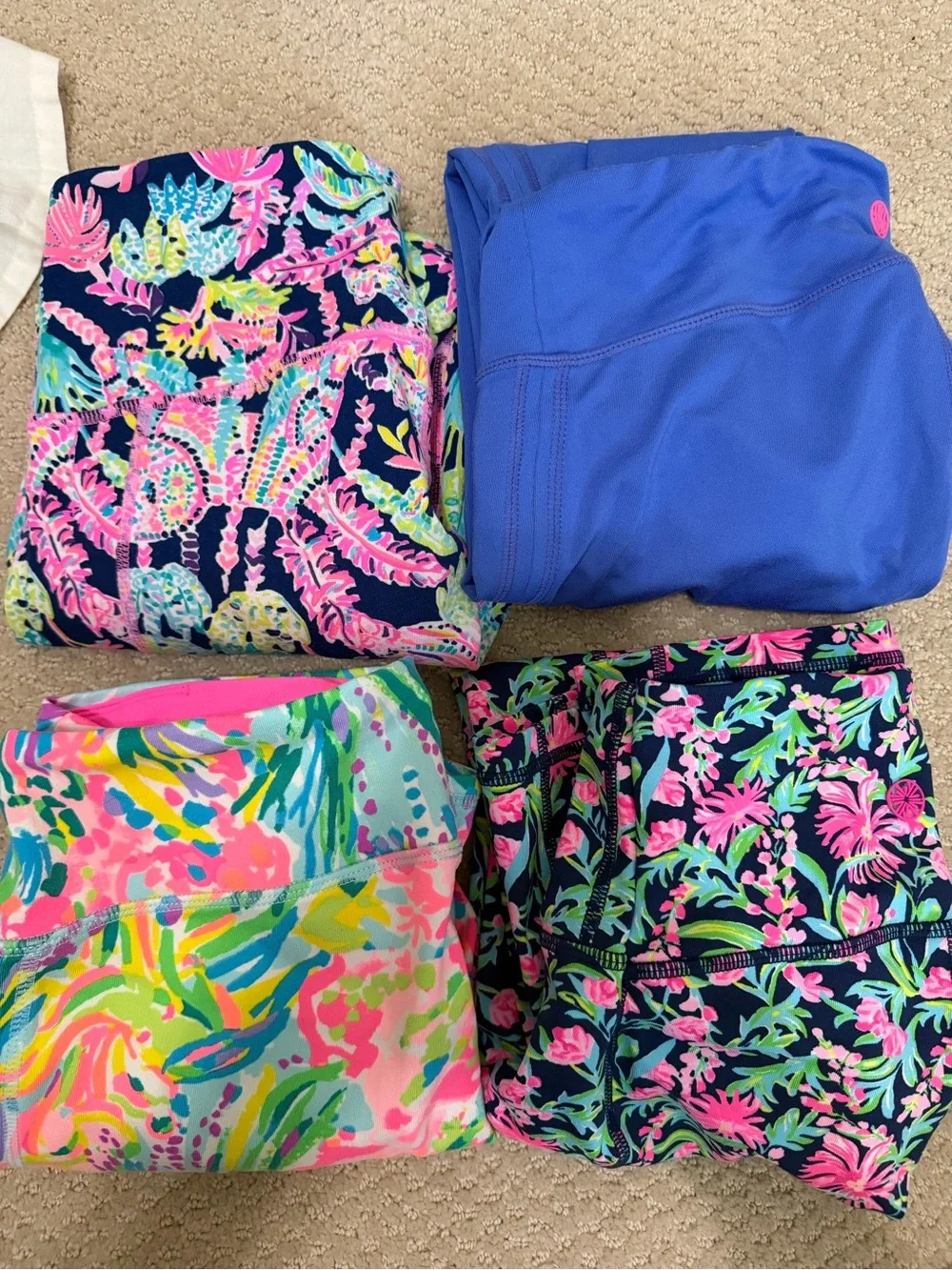 Lilly Pulitzer Leggings Bundle Lot - Picture 2 of 5